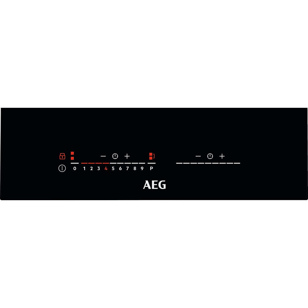 Induktionshäll AEG IKE42640KB Svart med Bridgefunktion och ActiveTouch