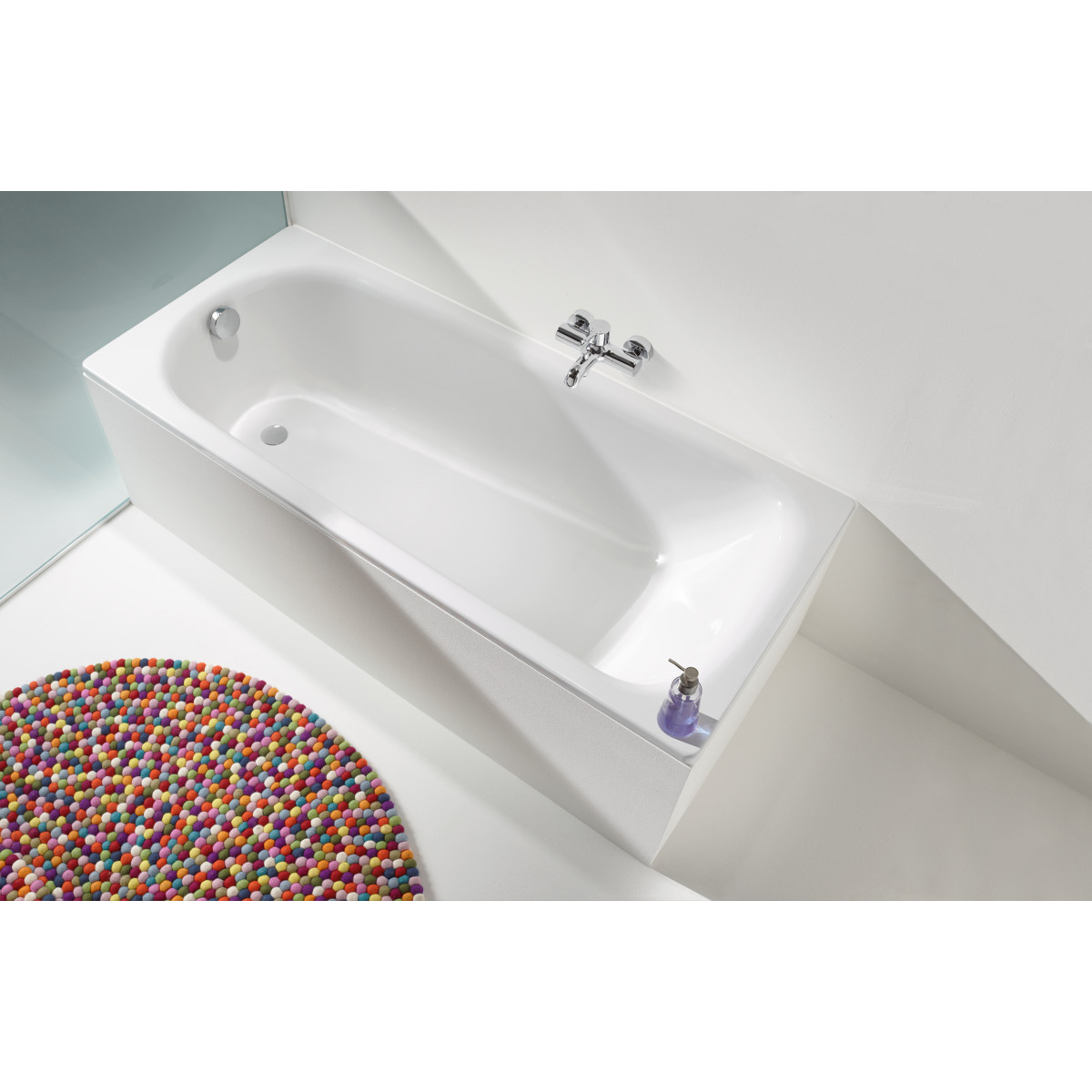 Inbyggnadsbadkar Kaldewei Saniform Plus BxLxD: 750x1750x580 mm