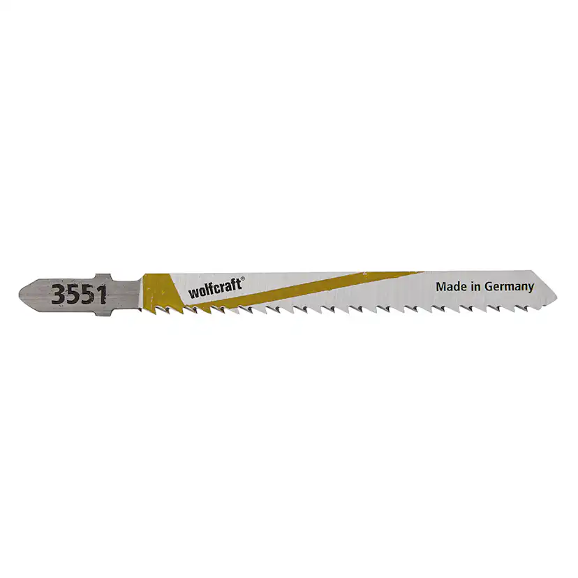 Sticksågblad Wolfcraft 100mm HCS 2 st