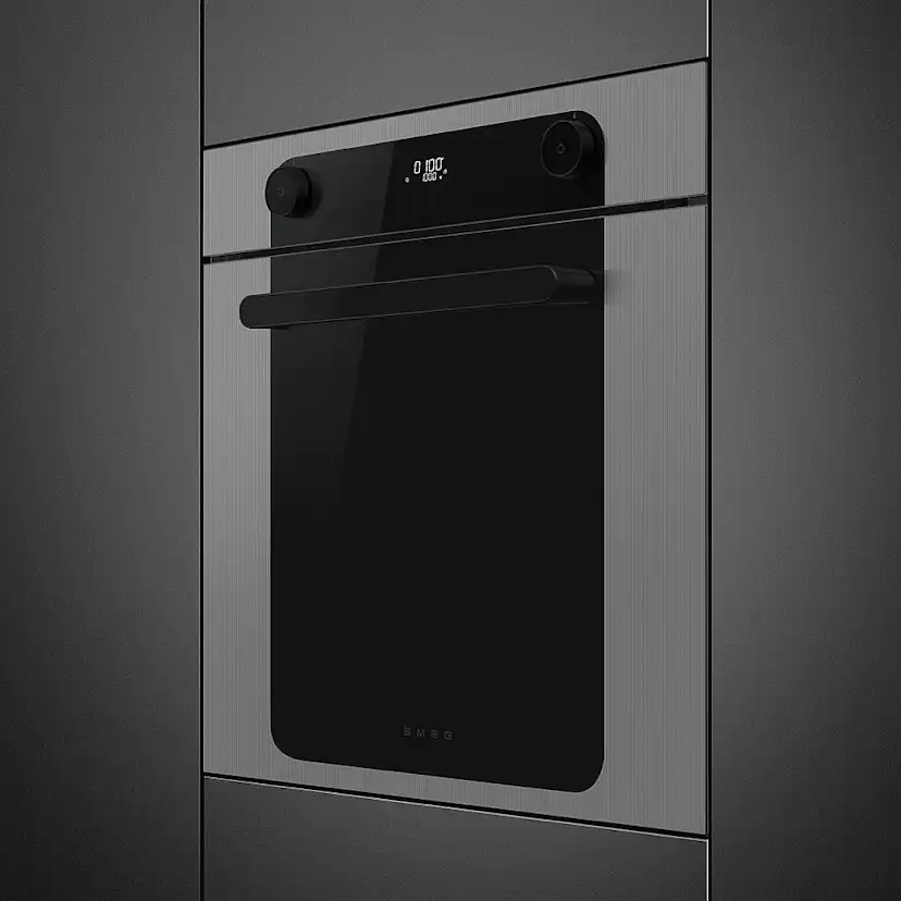 Termoventilerad Ugn Smeg SF6201TS med Temperaturkontroll Silver 60 cm
