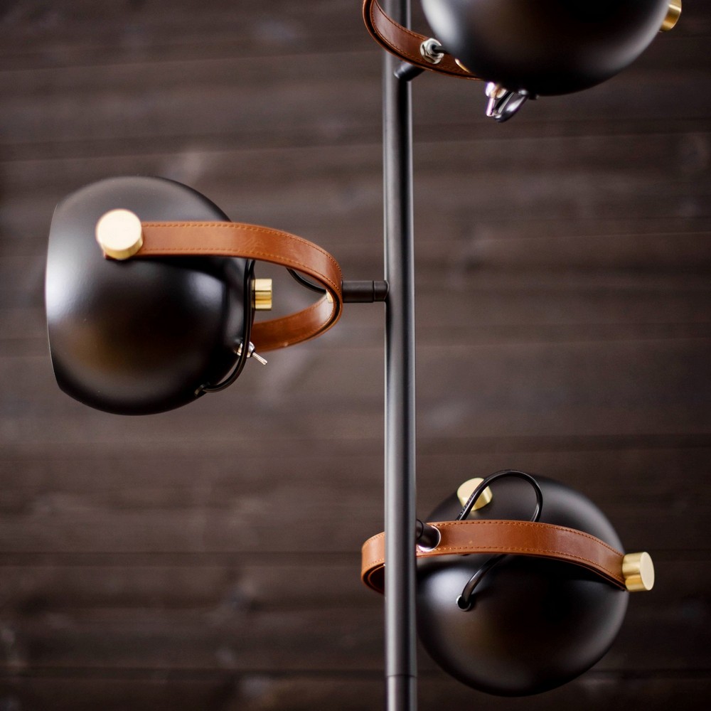 Golvlampa Aneta Bow 3-armad