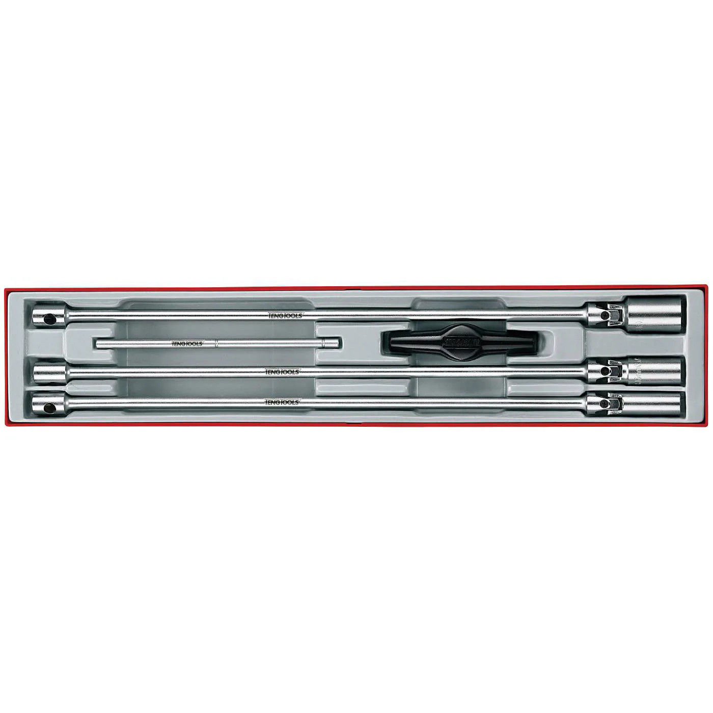 Tändstiftshylssats 5 delar med 3/8 tum fäste Teng Tools TTXTB05