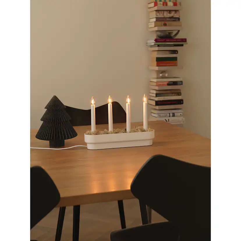 Adventsljusstake Gnosjö Konstsmide 4 LED