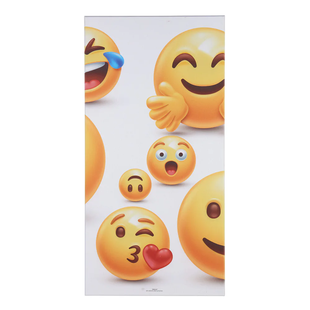 Art-Acoustic Emoji I vit akustikfilt Akustikfiltfärg: Vit, Utförande: Emoji I