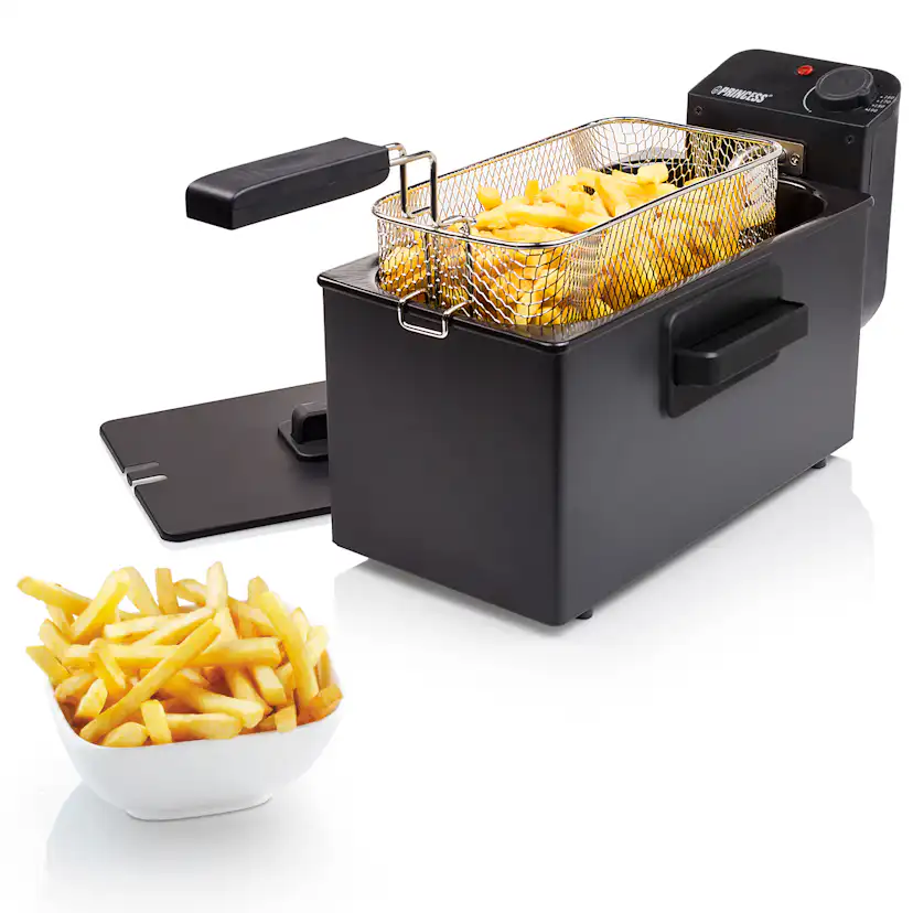 Fritös Princess 3l Rostfritt Stål Svart