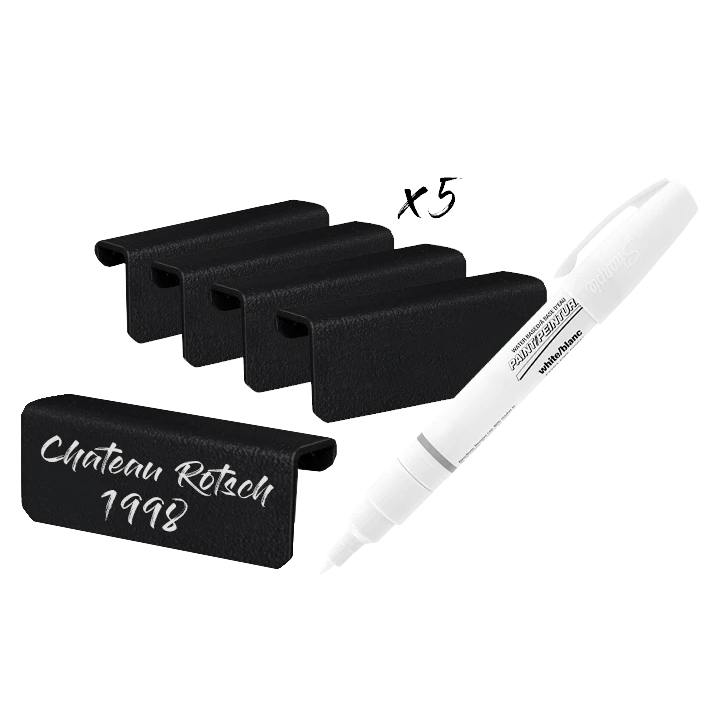 Vinetiketter mQuvée bl.a. WineCave och WineKeeper - 5 pack