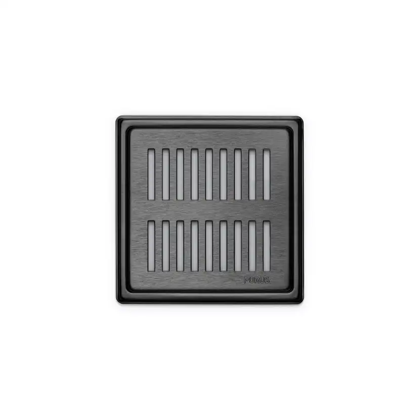 KLINKERRAM RIB MATTSVART 155 PURUS SQUARE Färg: Mattsvart