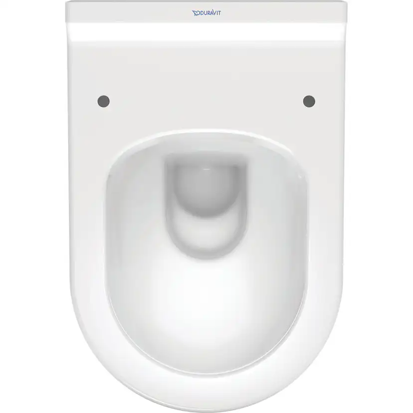 Vägghängd Toalettstol Duravit Starck 3 252709 Rimless utan Toalettsits