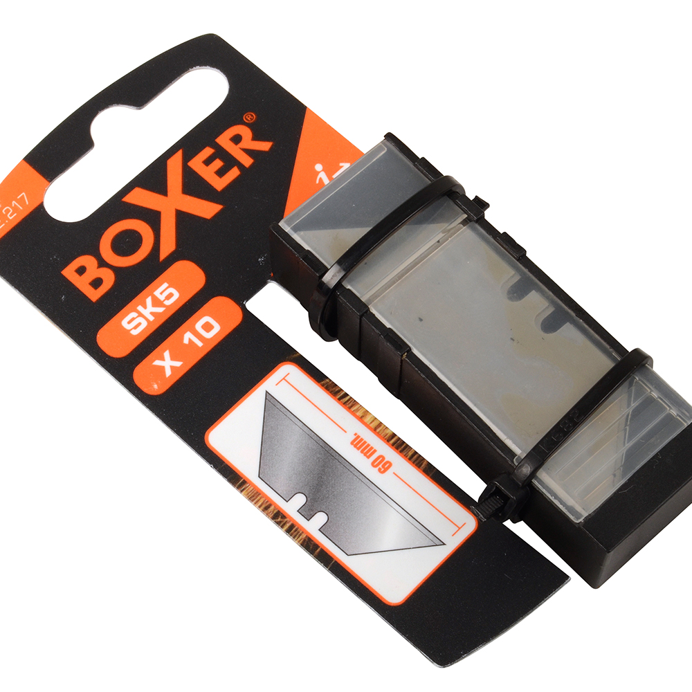 Knivblad Boxer Trapets 10 st SK5-Stål