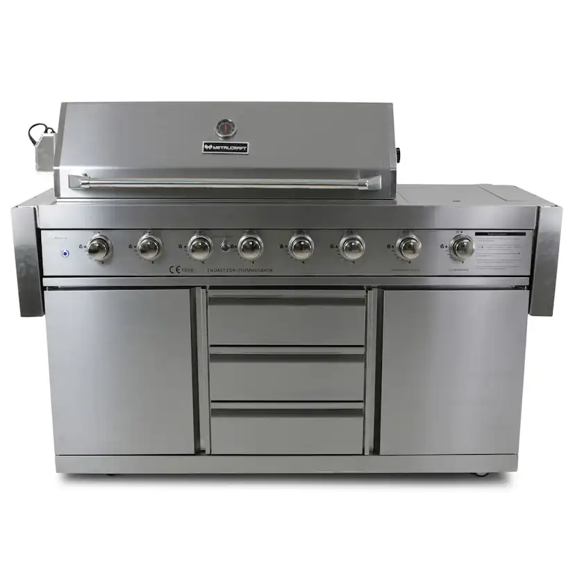 Gasolgrill Metalcraft New Orleans Blackline