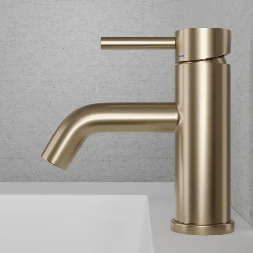 Tvättställsblandare Scandtap Steel Wave