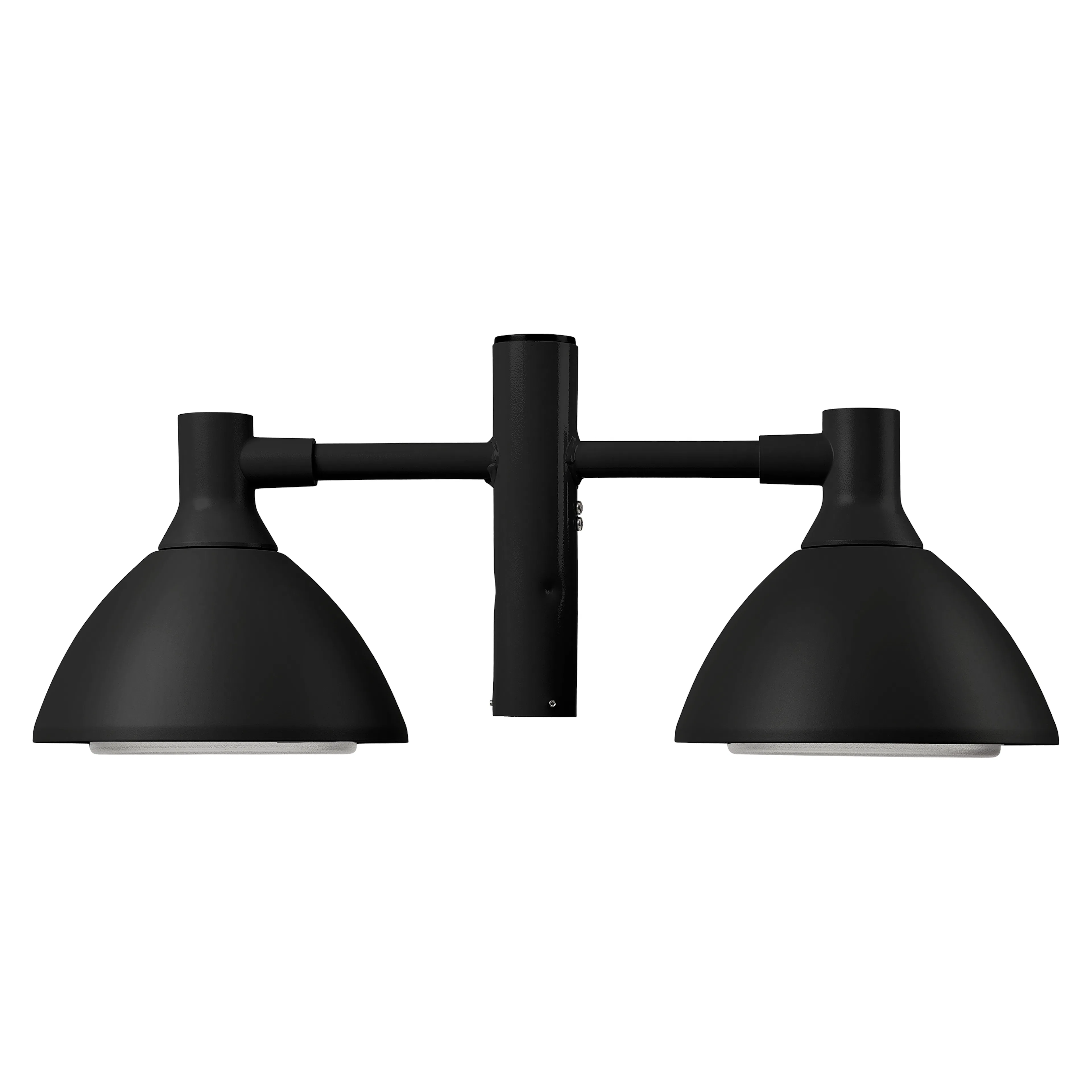 Stolparmatur Ark 2arm mini sv Svart