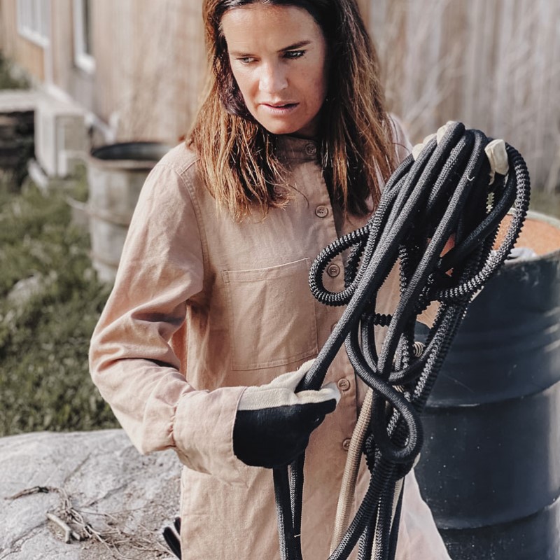 Hose Deluxe Set 25 m - Black Svart