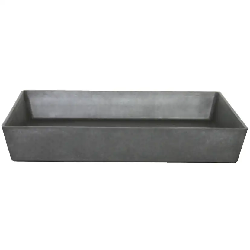 Fat ArtStone Ella Svart 34 x 34 x 5 cm Till Krukor