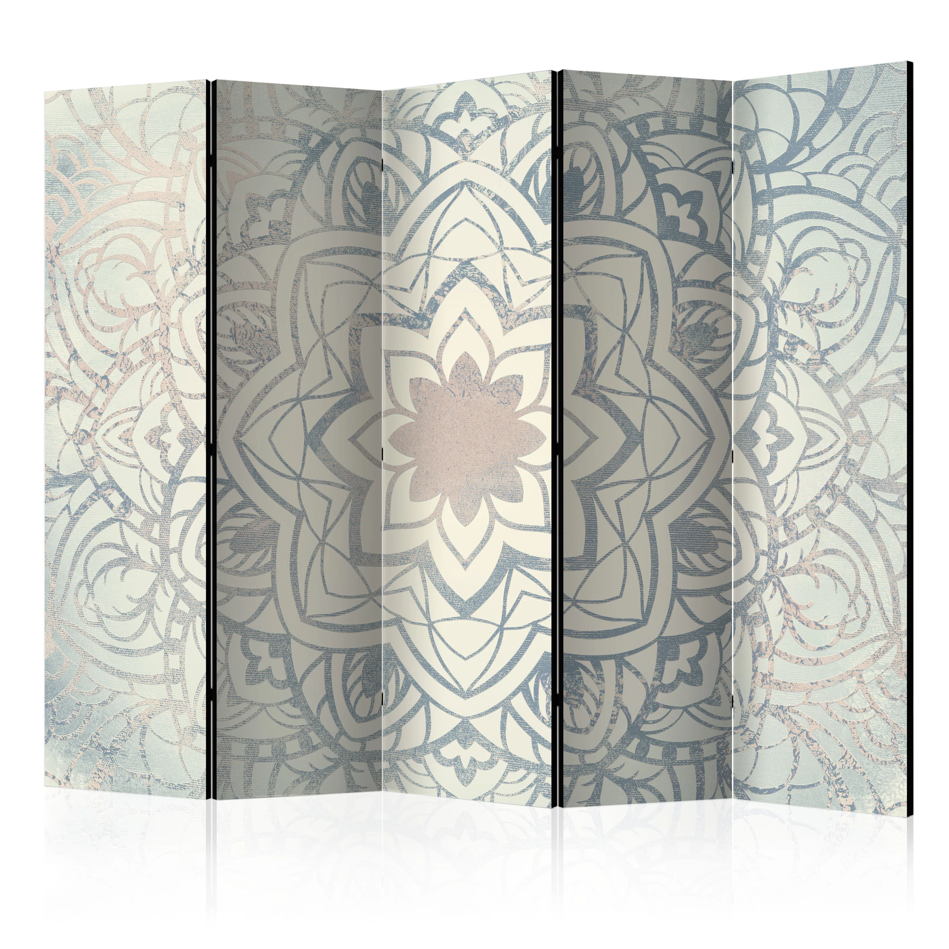 Rumsavdelare Skärmvägg Arkiio Winter Mandala II 225x172 cm