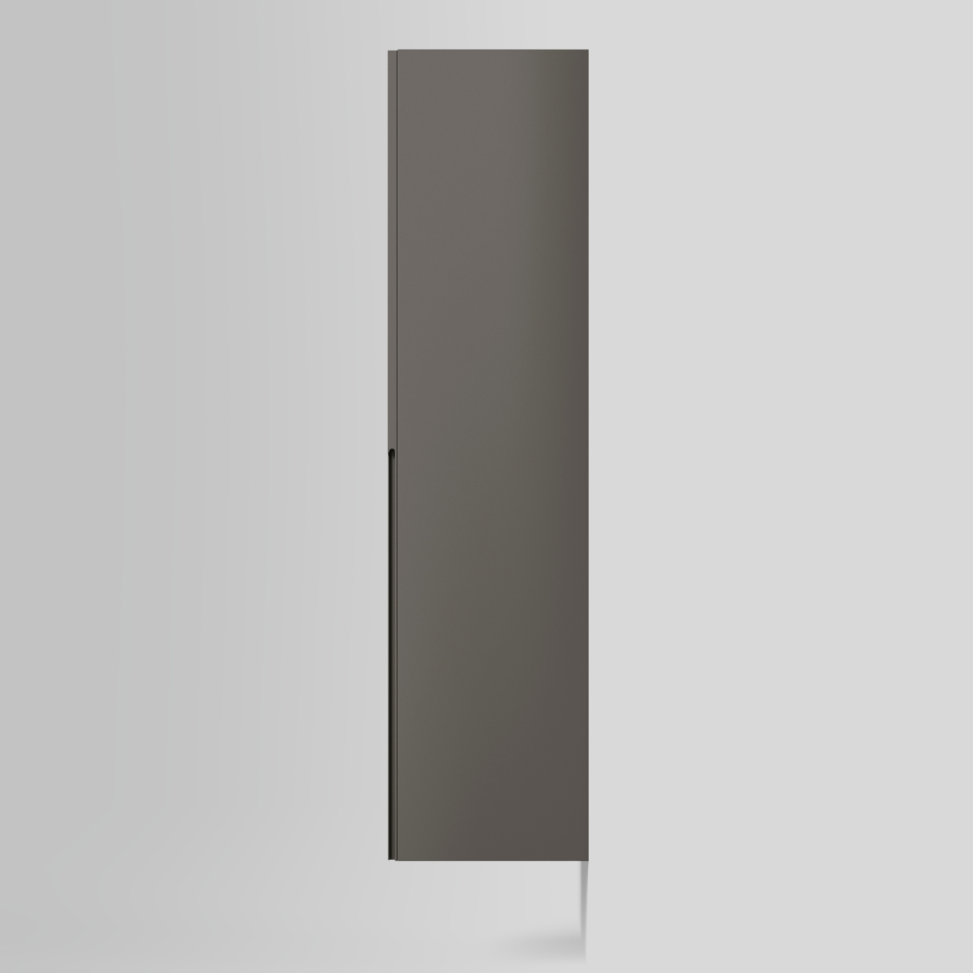 Högskåp Grip 40/40 Carbon Grey, 5 Hy, Vä Färg: Carbon Grey, Hängning: Vänster