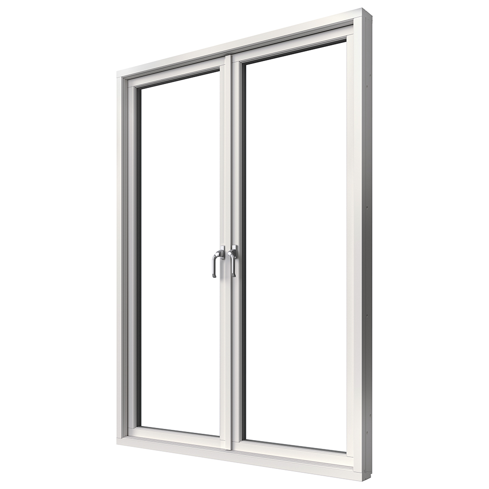 Parfönsterdörr Elitfönster Elit Retro 3-Glas Helglasad Aluminium