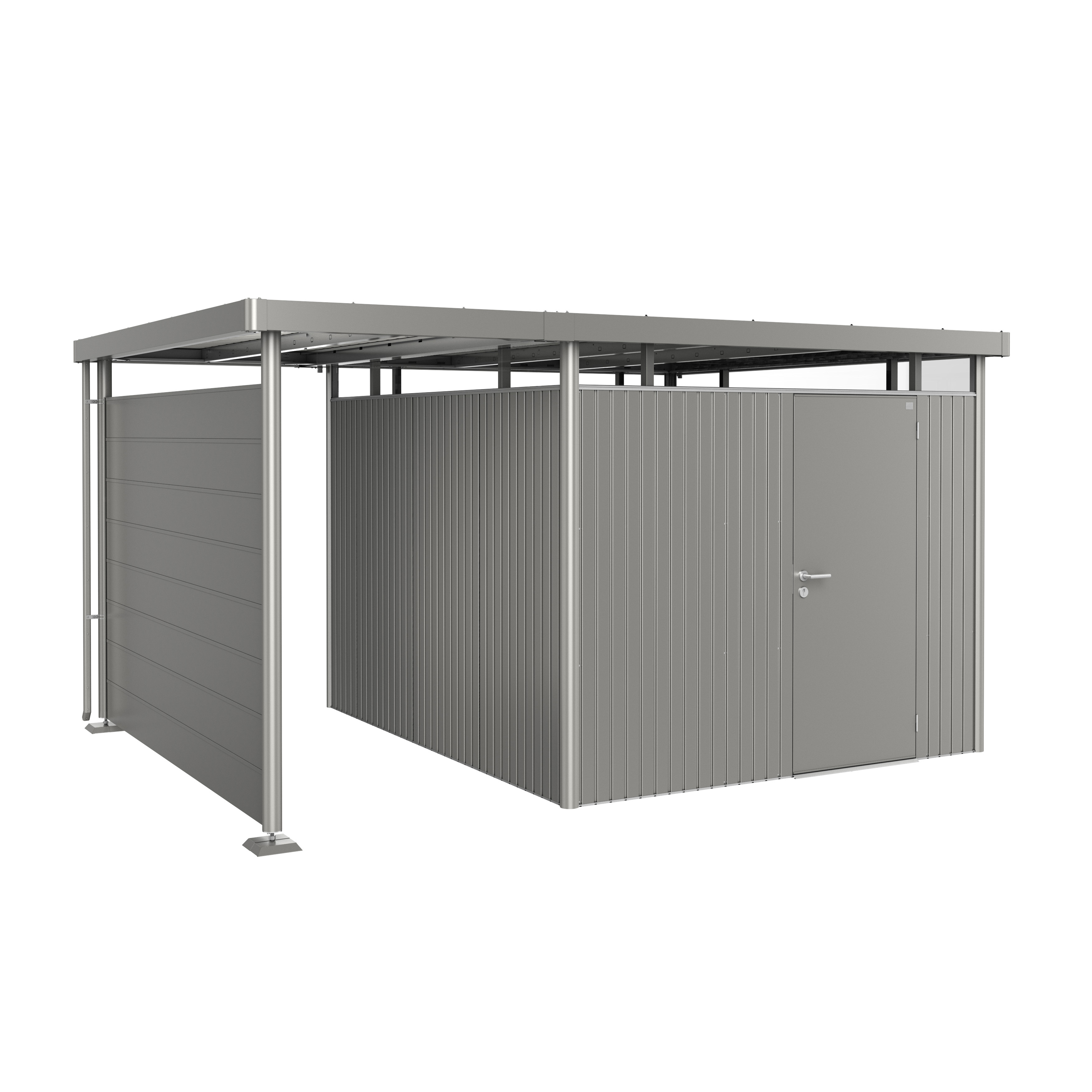 Sidotak HighLine H5 Storlek S metallic kvarts-grå Kvartsgrå