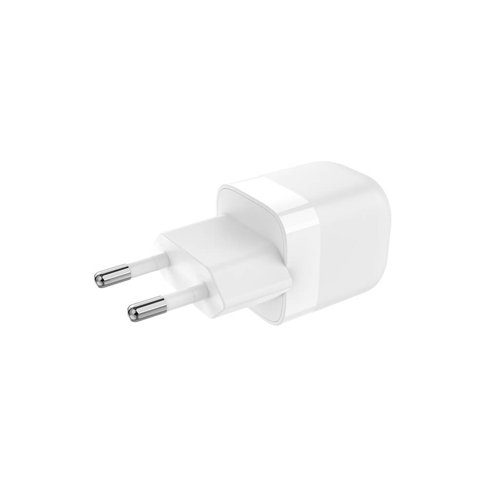 Laddare GEAR 220V 1xUSB-C Vit