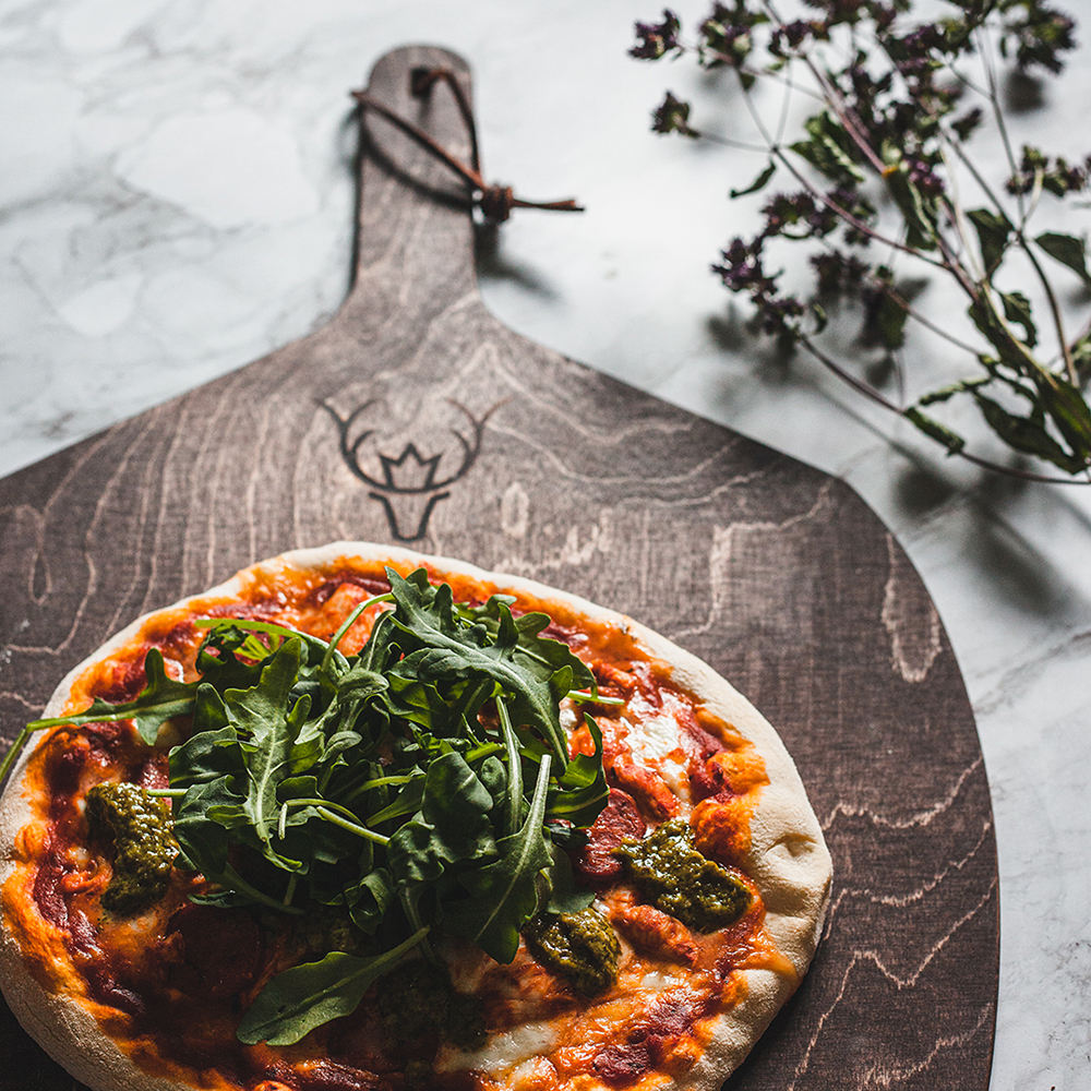 Pizzaspade Svartlien Royal Steel