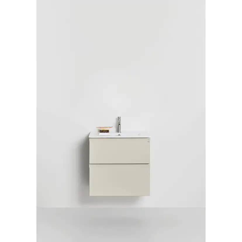 Tvättställsskåp Hafa Go Plus Beige, B: 600mm