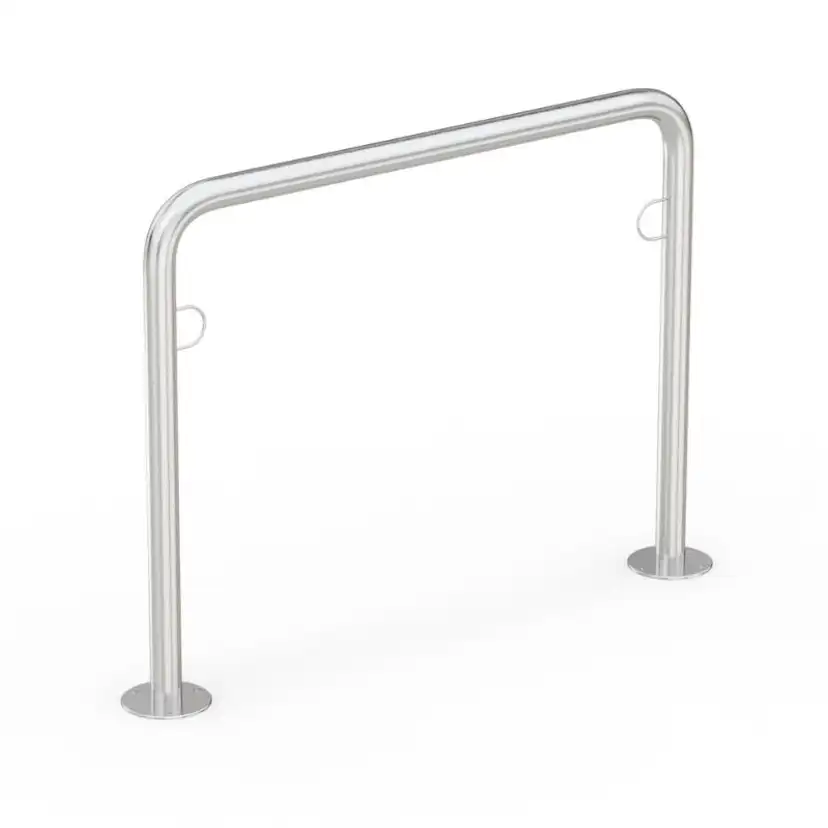 Cykelställ Economy R30 för 2 cyklar – golvmontering, mått - BxH: 1000x800 mm