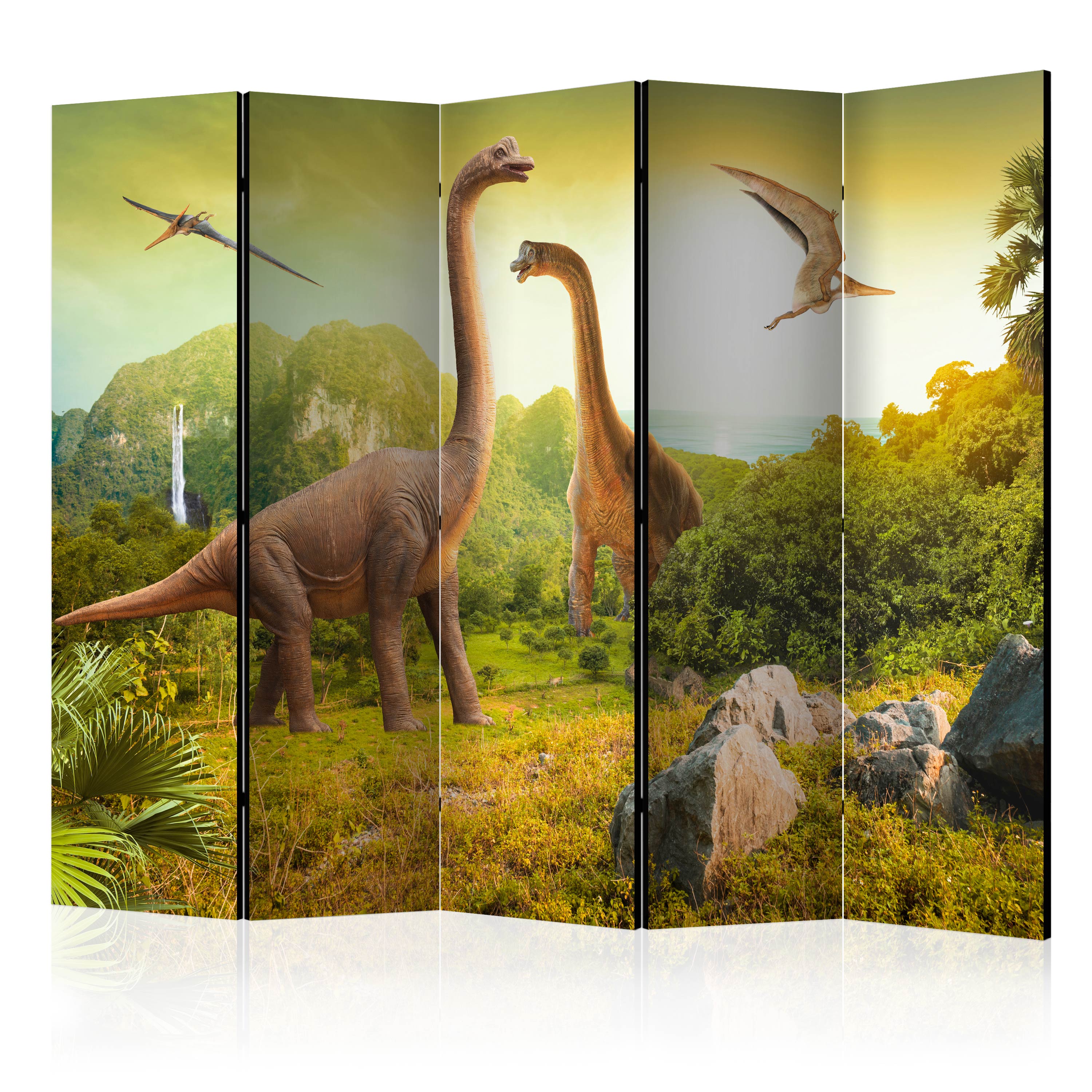 Rumsavdelare Skärmvägg Arkiio Dinosaurs II 225x172 cm