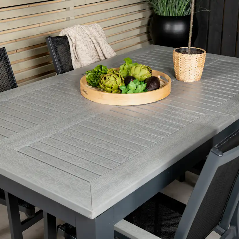 Matgrupp Venture Home Aleyna 160/240 med 4 Pincy Stolar