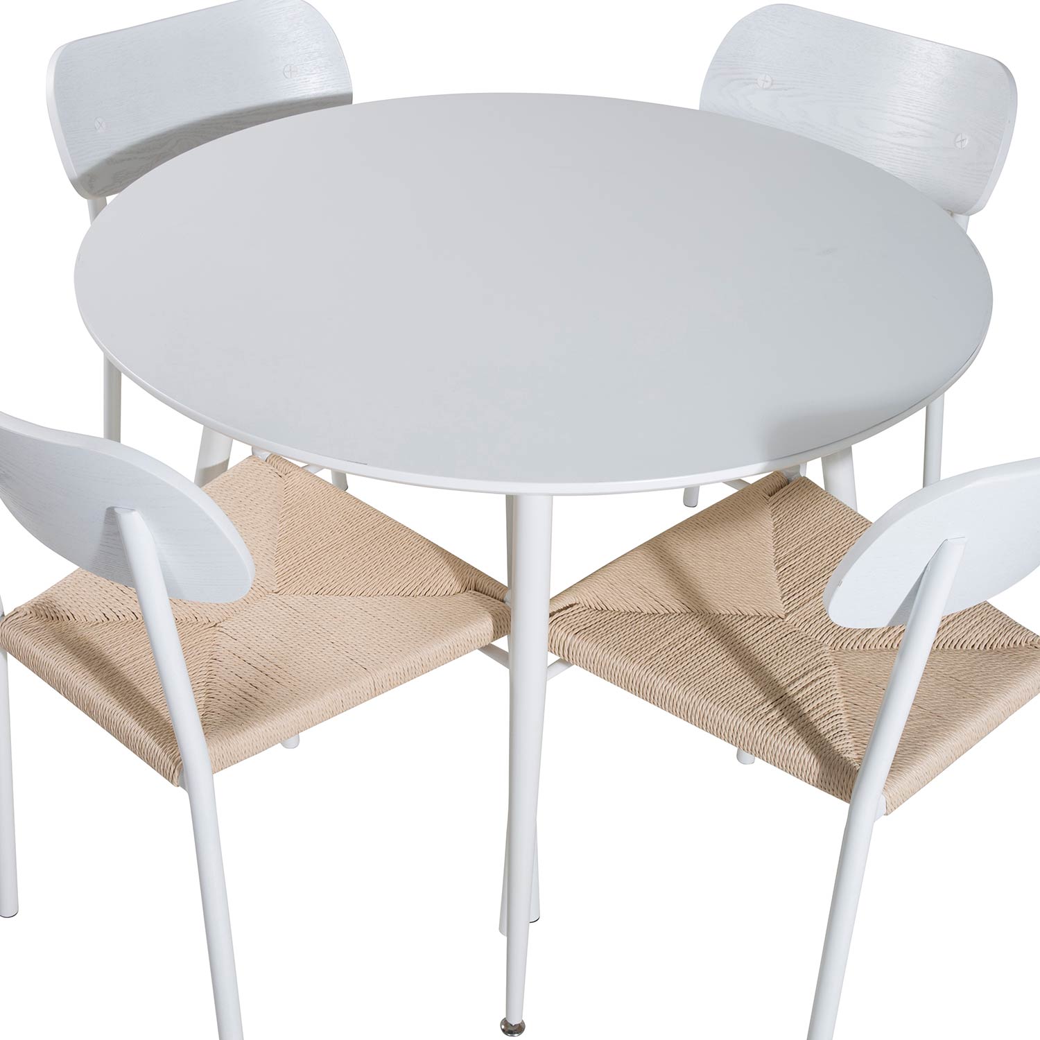 Matgrupp Venture Home Plake med 4 Peggy Stolar Runt