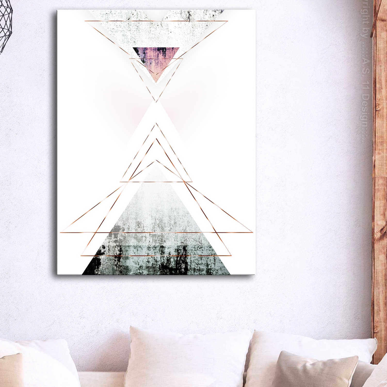 Tavla Arkiio Geometric Abstraction 60x90