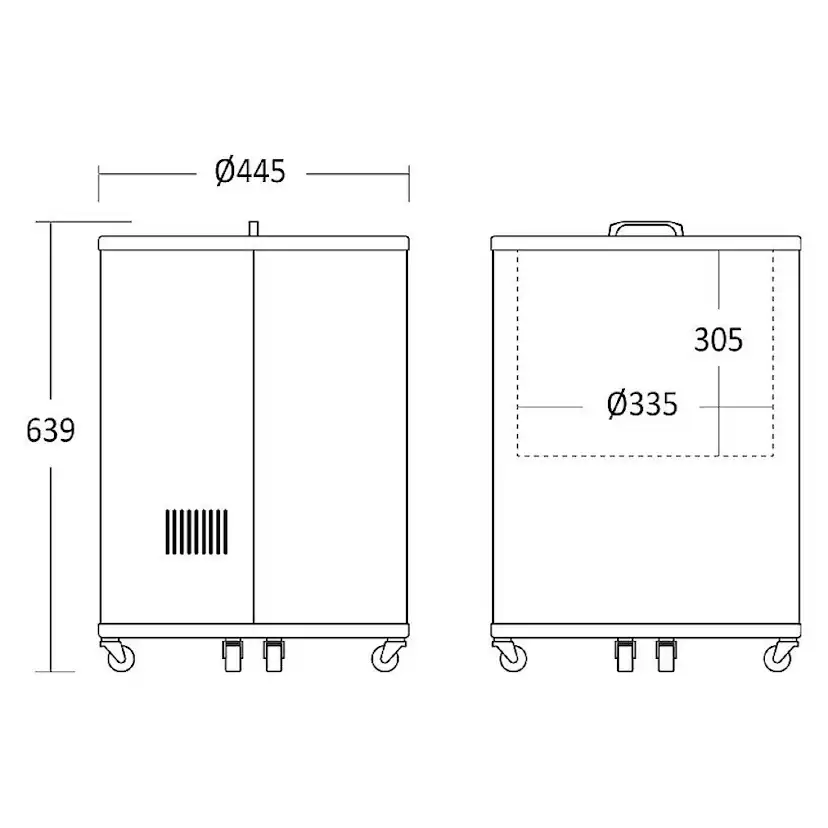 Partycooler Scandomestic CC30BC