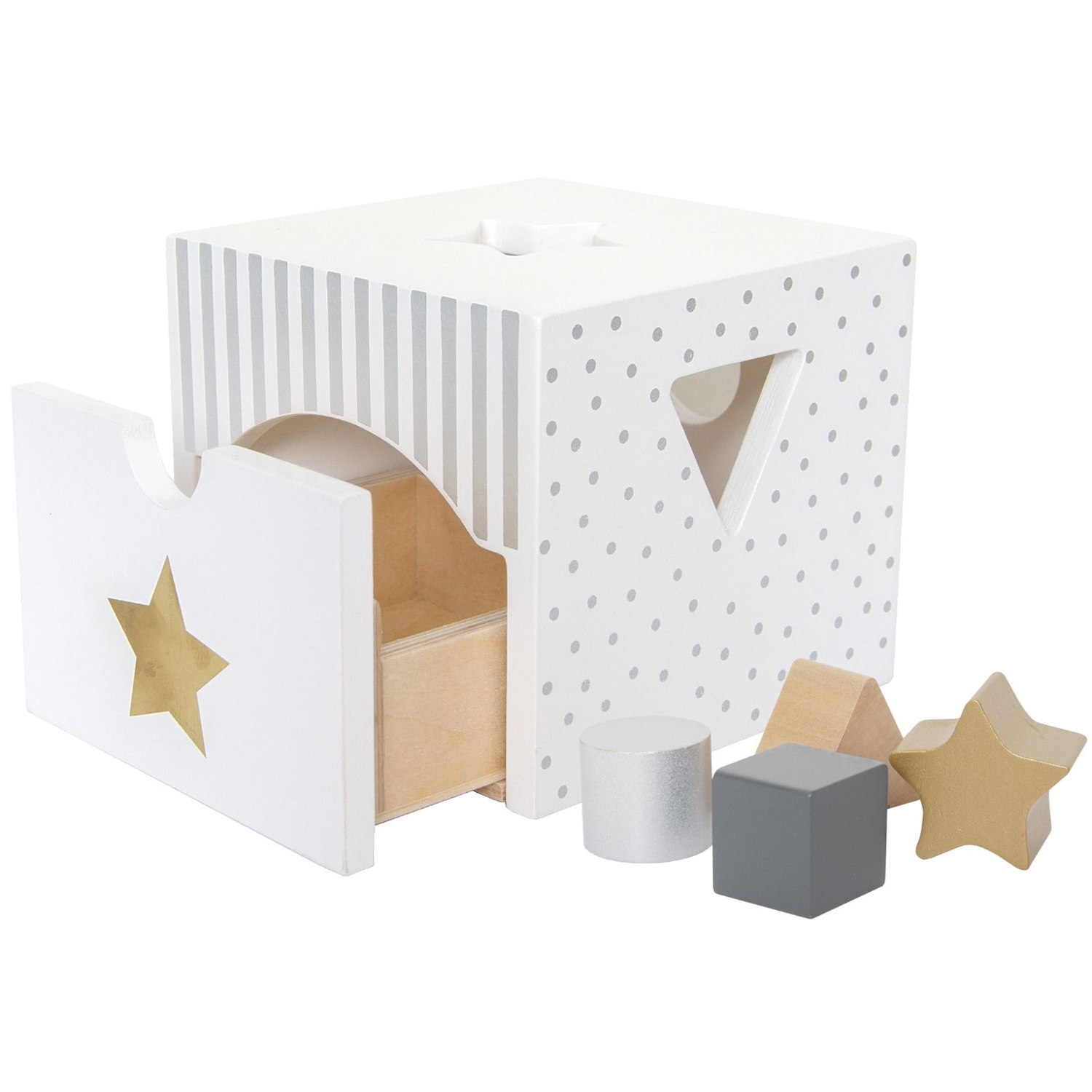 Sorteringslåda Jabadabado Silver