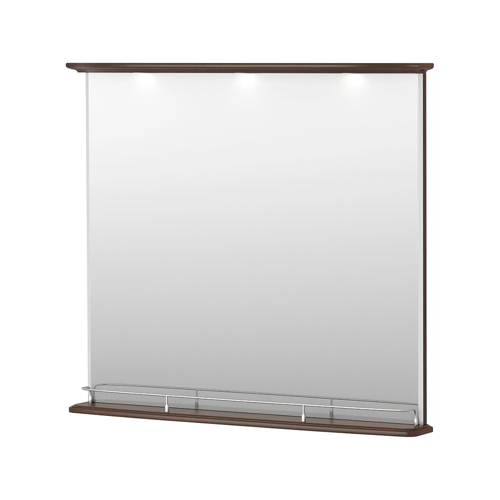 Spegel DuoBad Sekel med LED-belysning