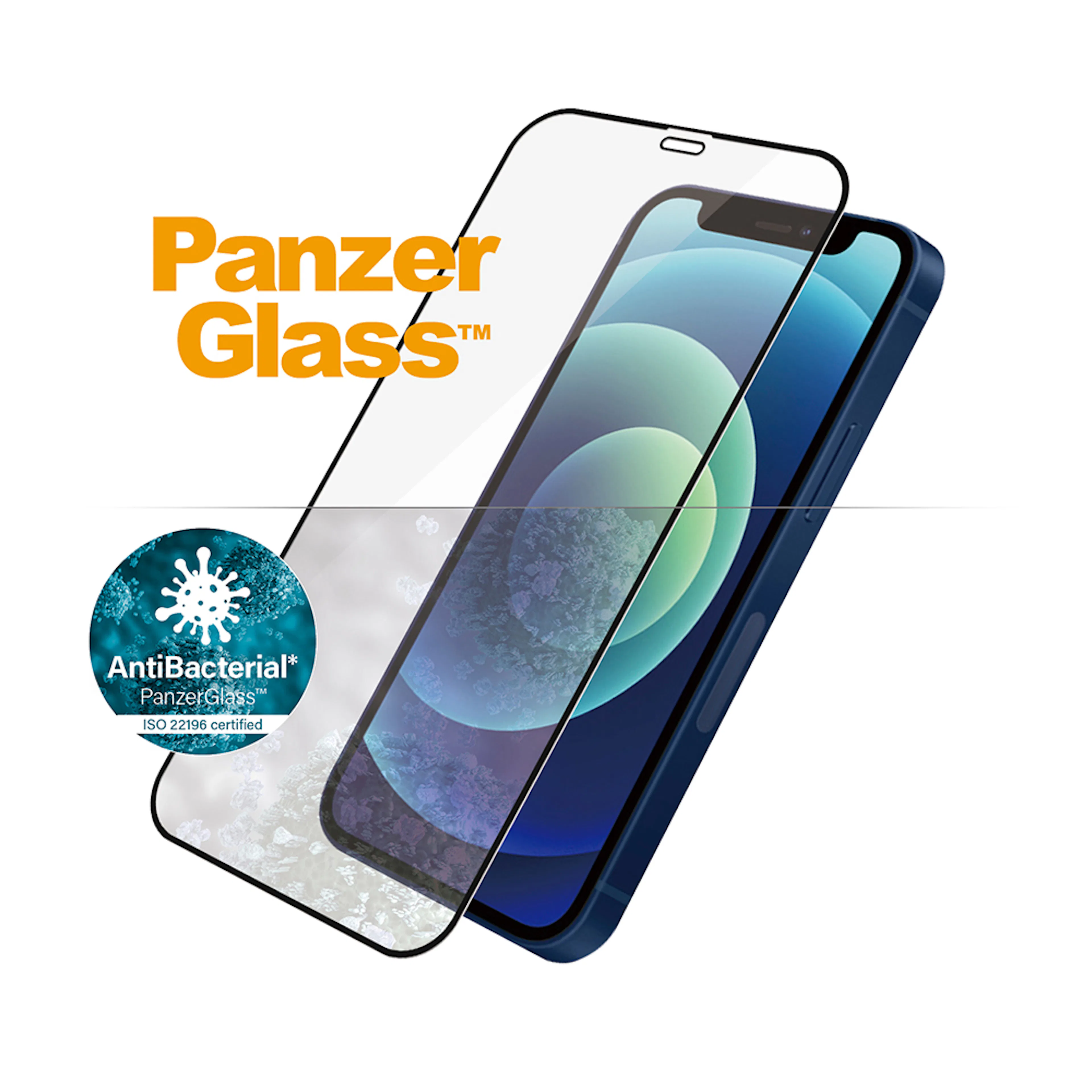 Skärmskydd Panzerglass Apple iPhone 12 mini Case Friendly AB Black