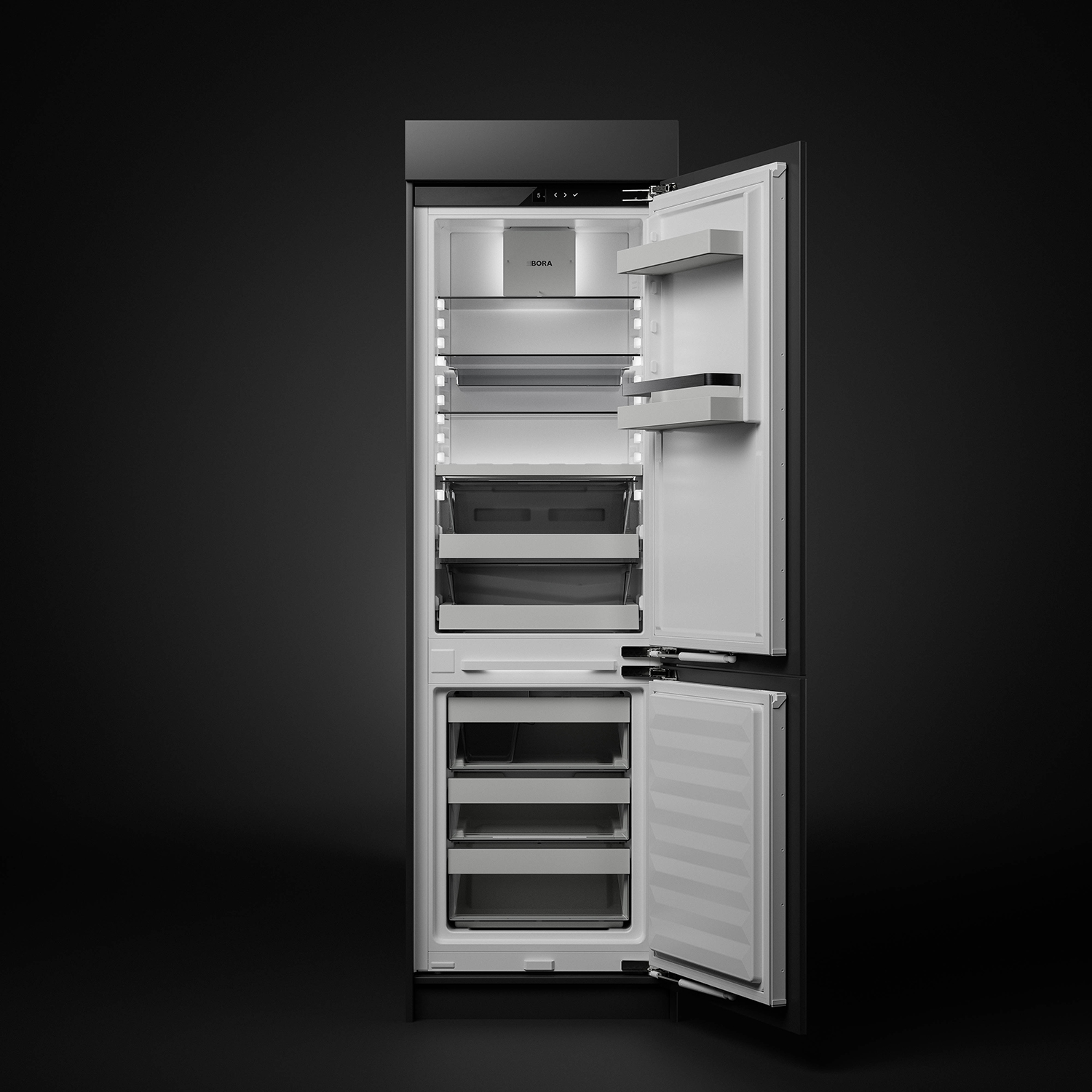 Kombiskåp Kyl/ Frys BORA Cool Med Isbitmaskin GOOD