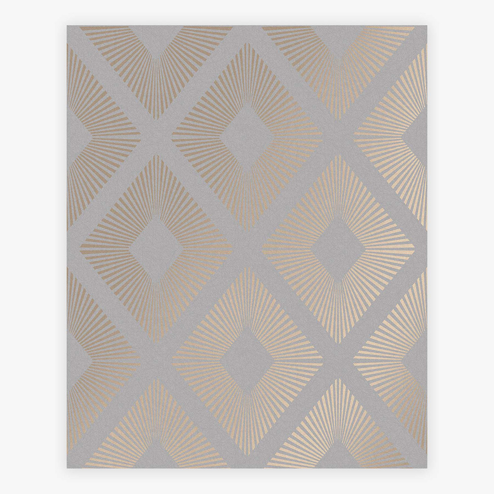 Tapet NEXT Deco Triangle Grey
