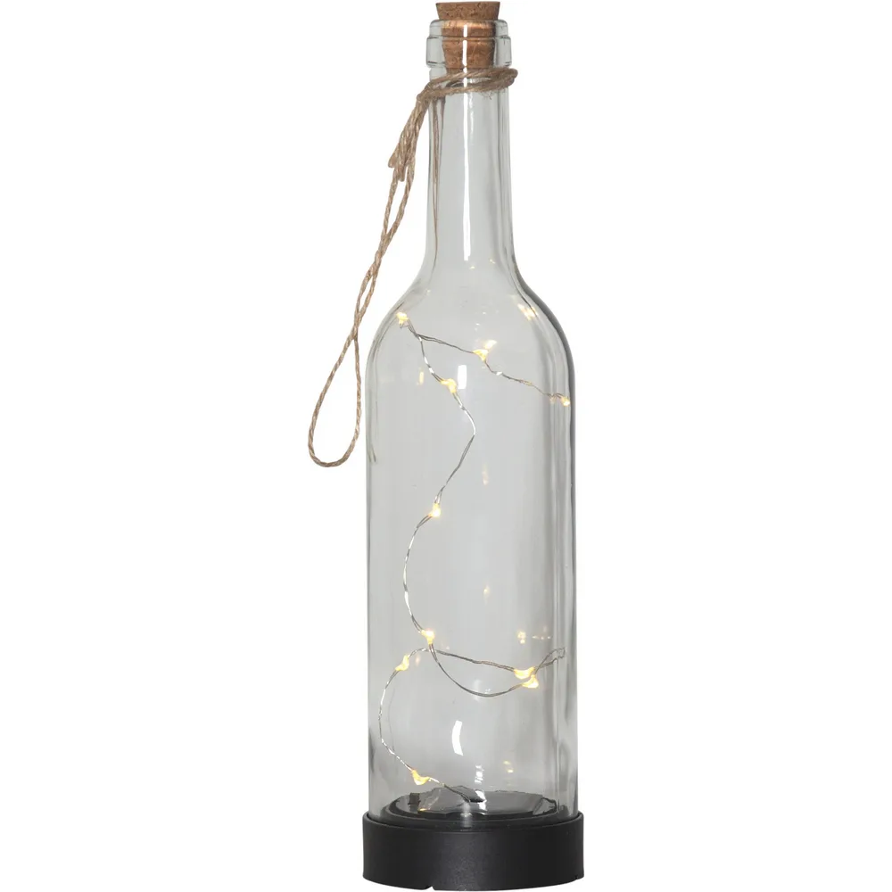 Solcellsdekoration Bottle Transparent