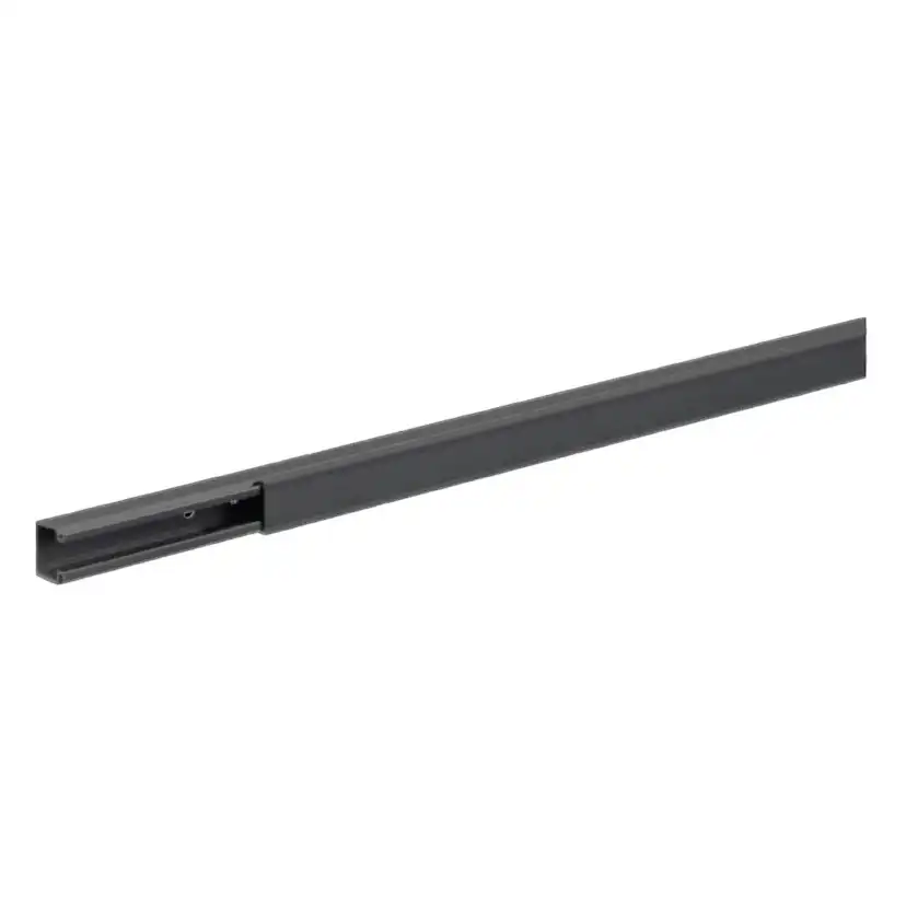 Matarkanal LF 15x15 Tejp Svart Svart (RAL 9011), 15 x 15 mm