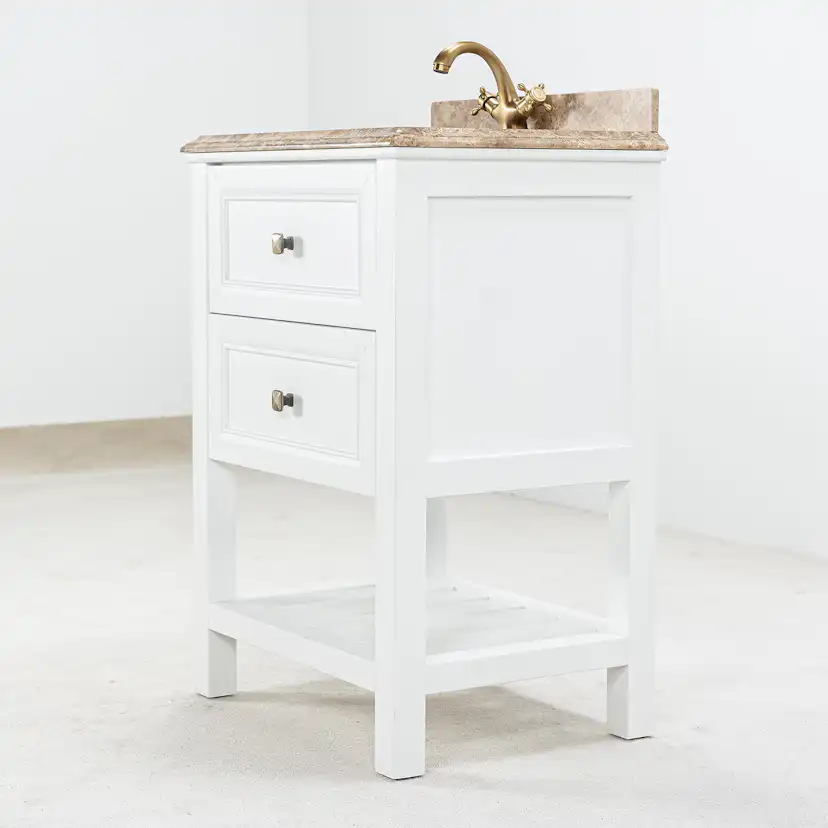 Tvättställsskåp Vesani Utah Beige Marmor