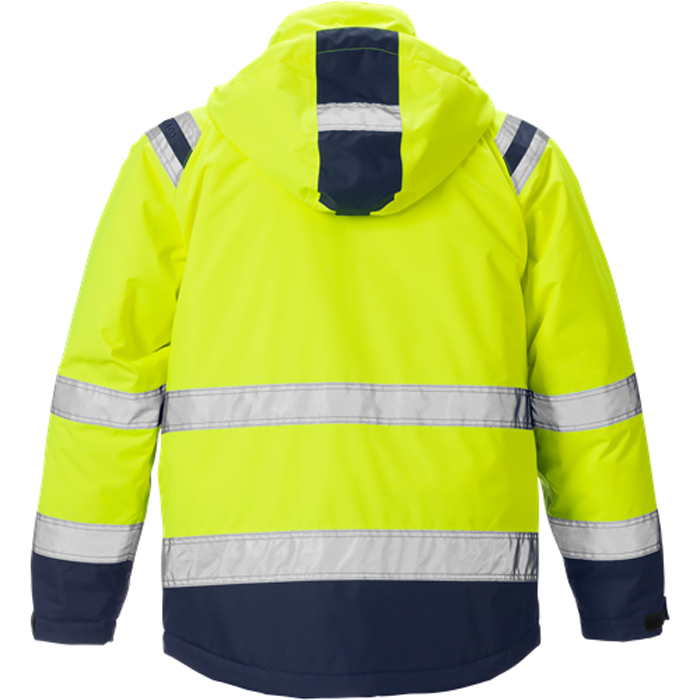 Varsel Airtech® Vinterjacka 4035 GTT, klass 3 Storlek: S, Varselgul/Marinblå