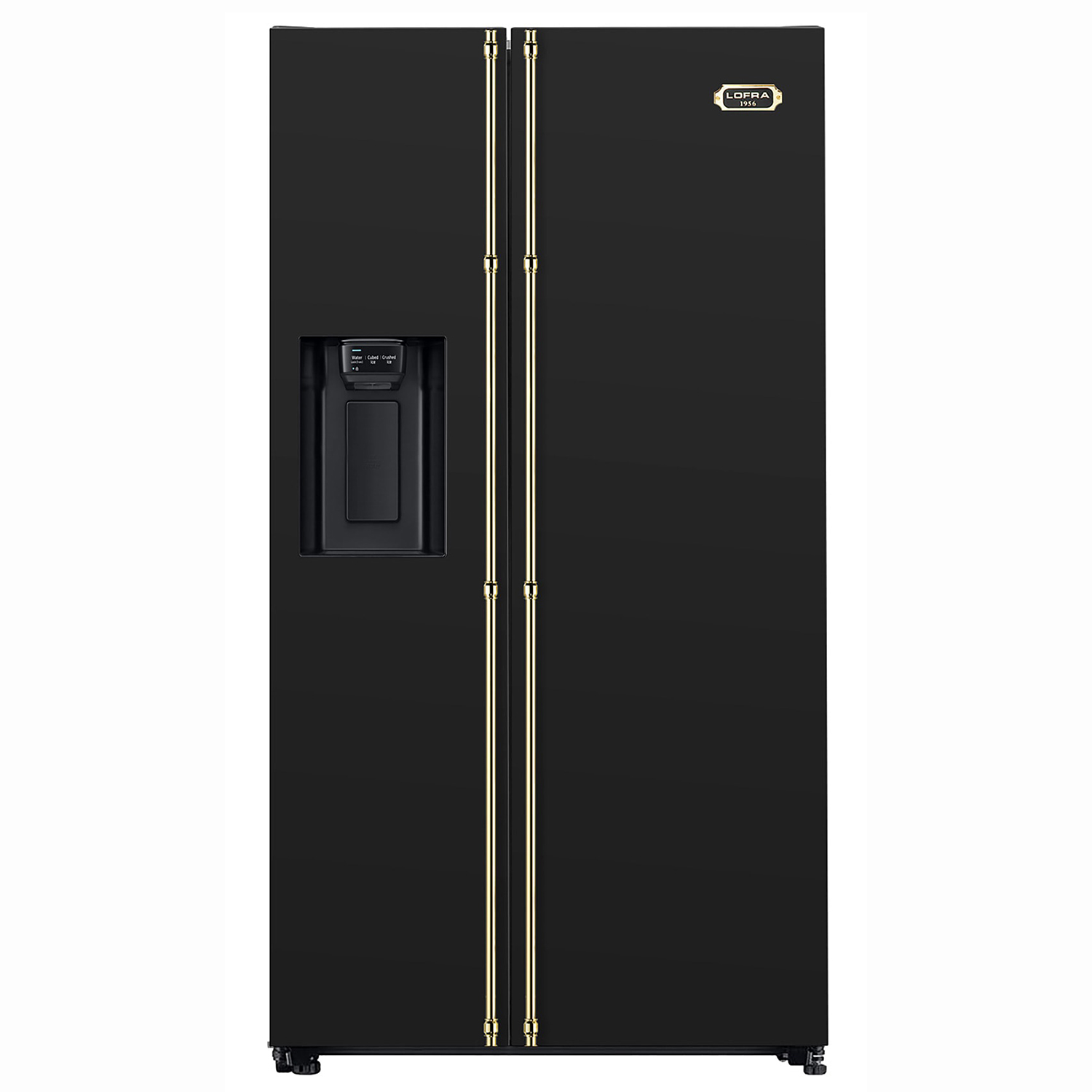 Kylskåp Lofra Dolce Vita Black/Brassed - V4