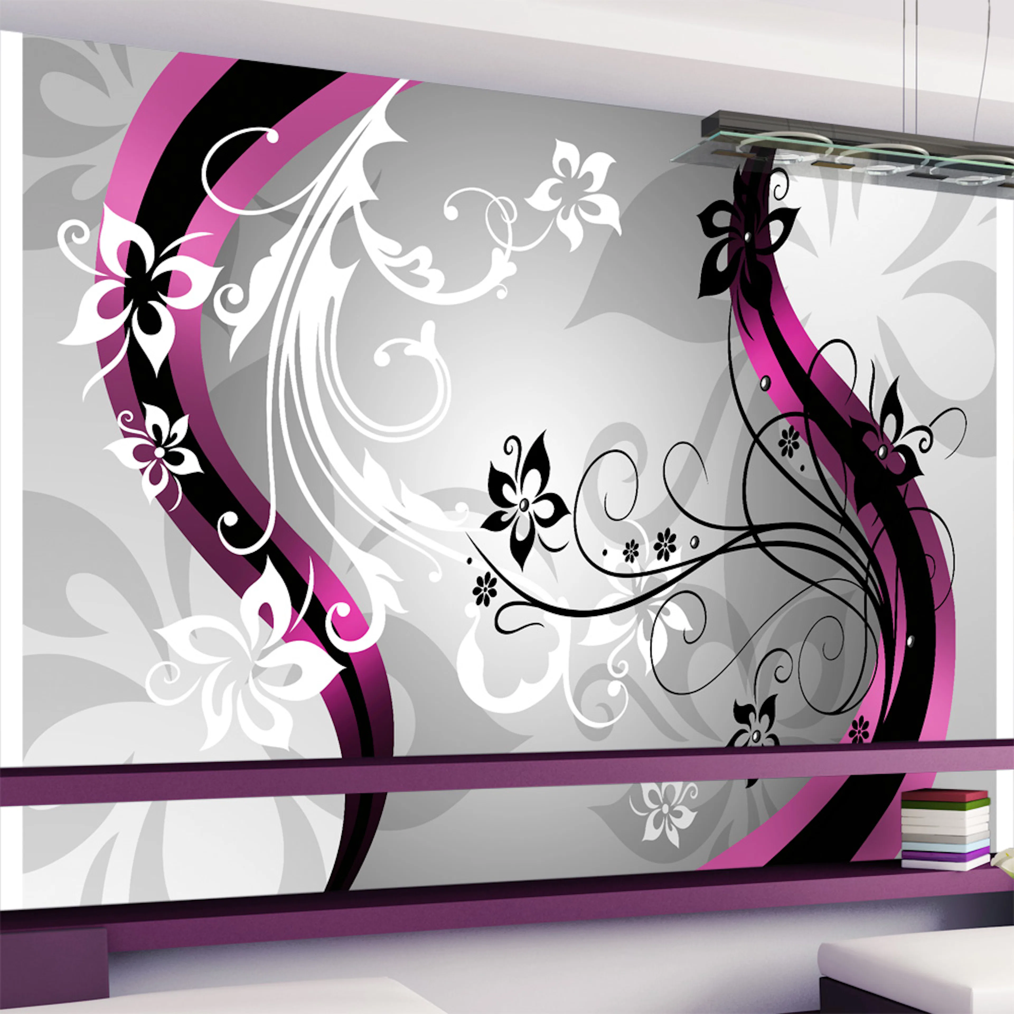 Fototapet Arkiio Art Flowers Pink