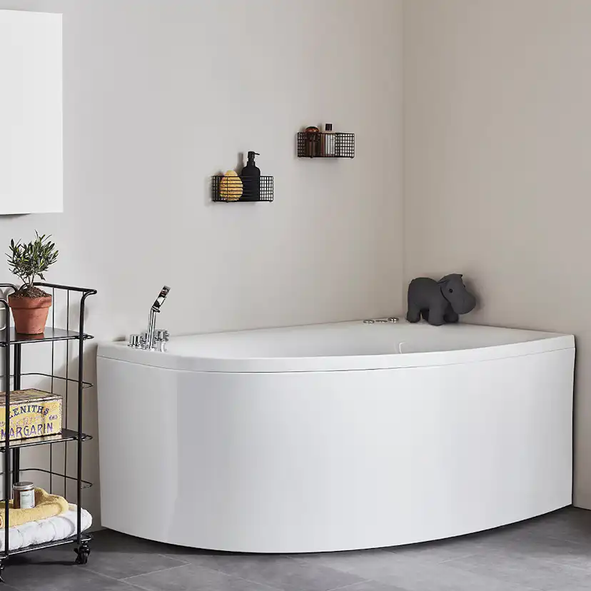 Bubbelbadkar Noro Sand 160 inkl. blandare