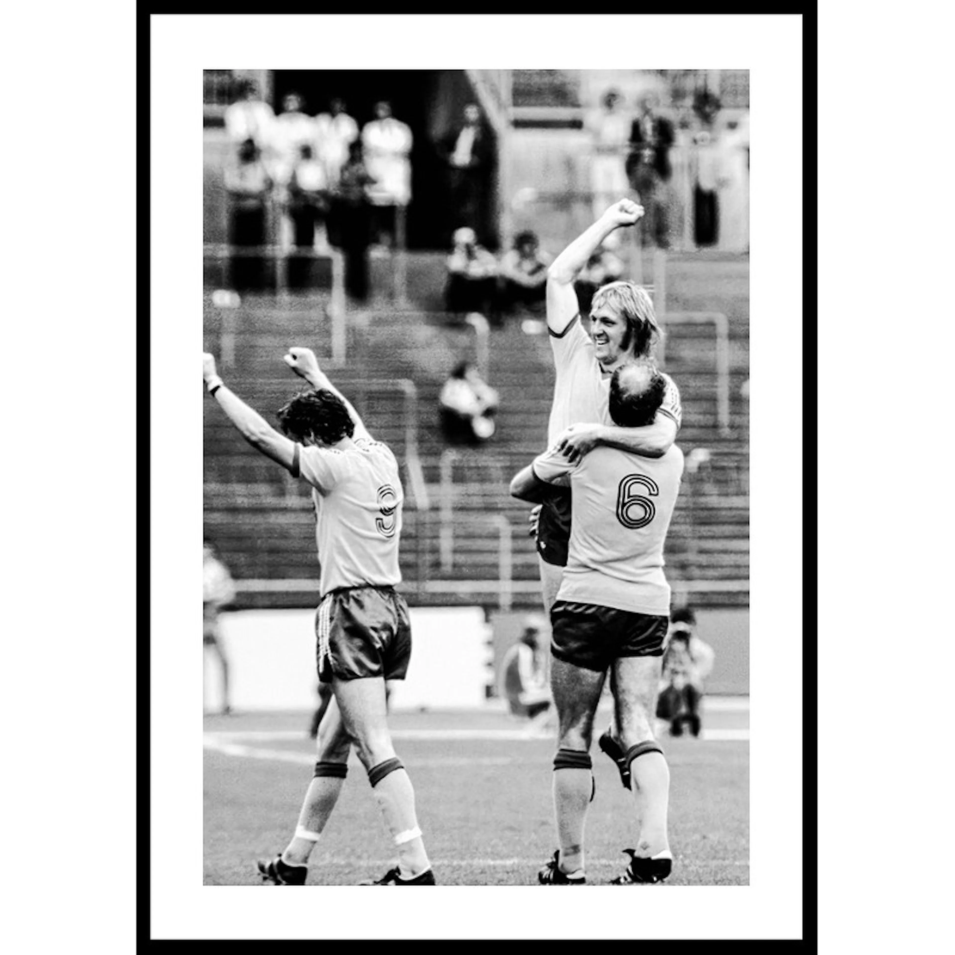 Roland Sandberg Fotbolls-VM 1974 30x40 30x40 cm
