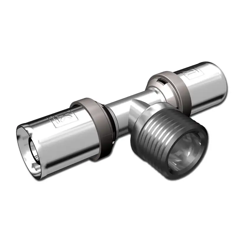 PRESSPEX T-KOPPLING UTV.GG A63 X R40 A63 mm x R40