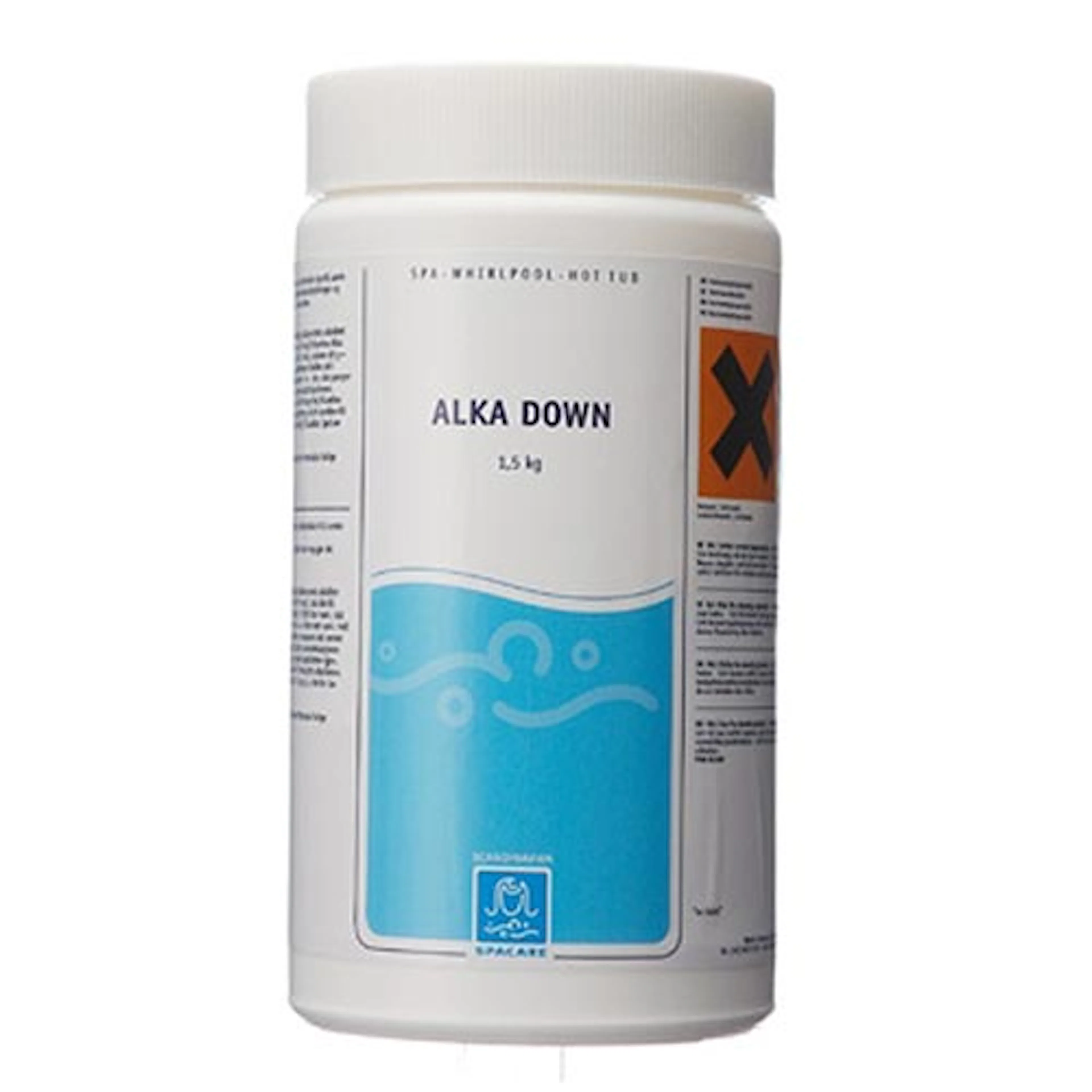 PH-Reglering Spacare Alka Down 1,5 kg för Spabad