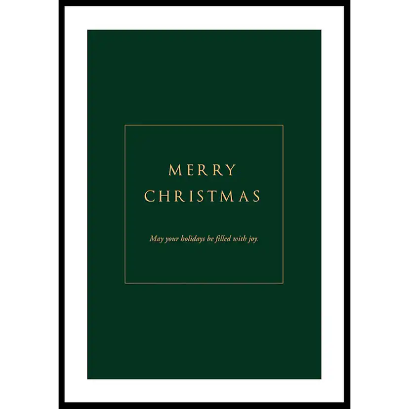 Poster Gallerix Merry Christmas Joy