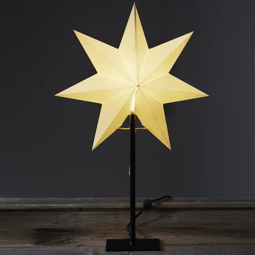Adventsstjärna Star Trading Frozen Stående