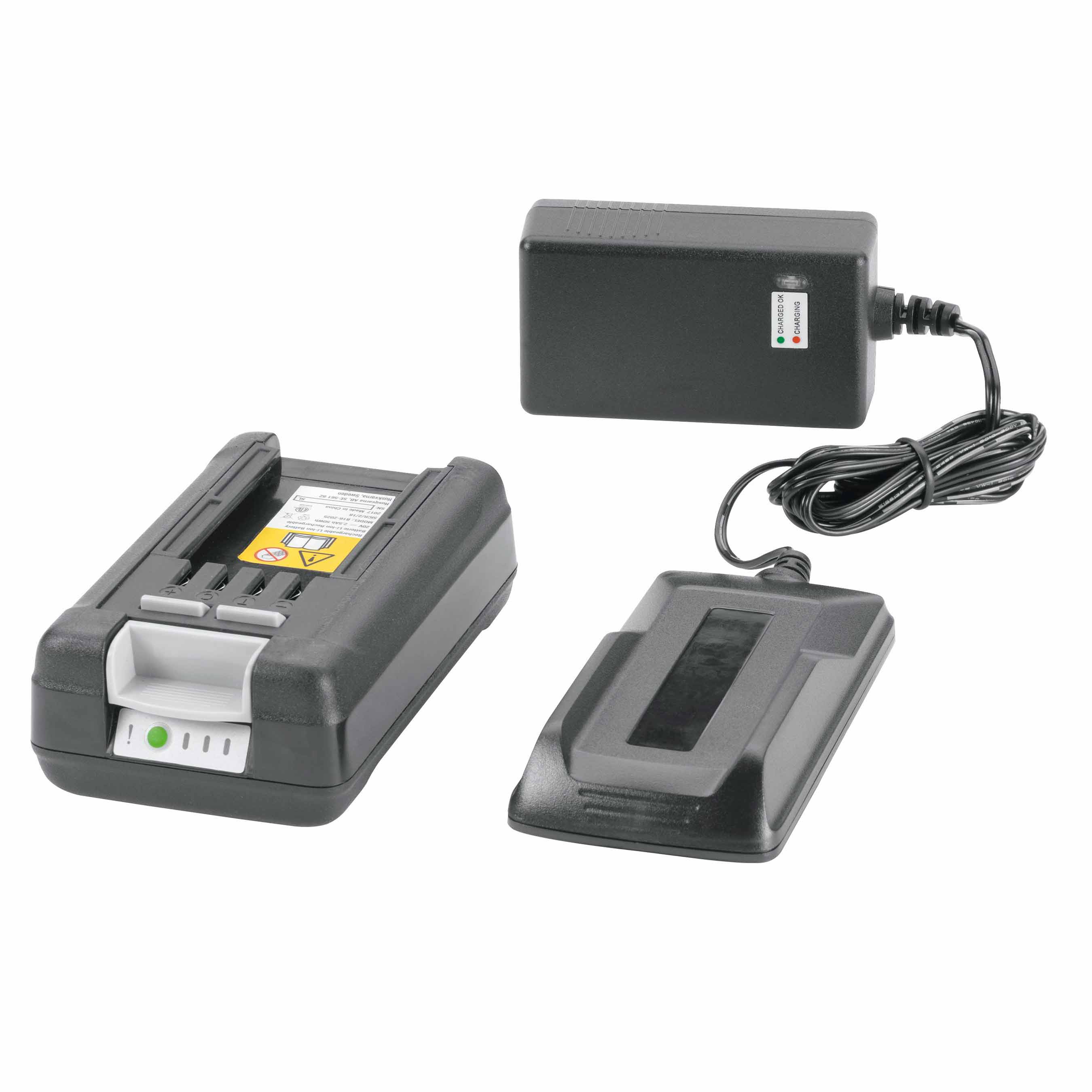 Paket Flymo Combipack C-Link 20V 3-in-1 med Batteri