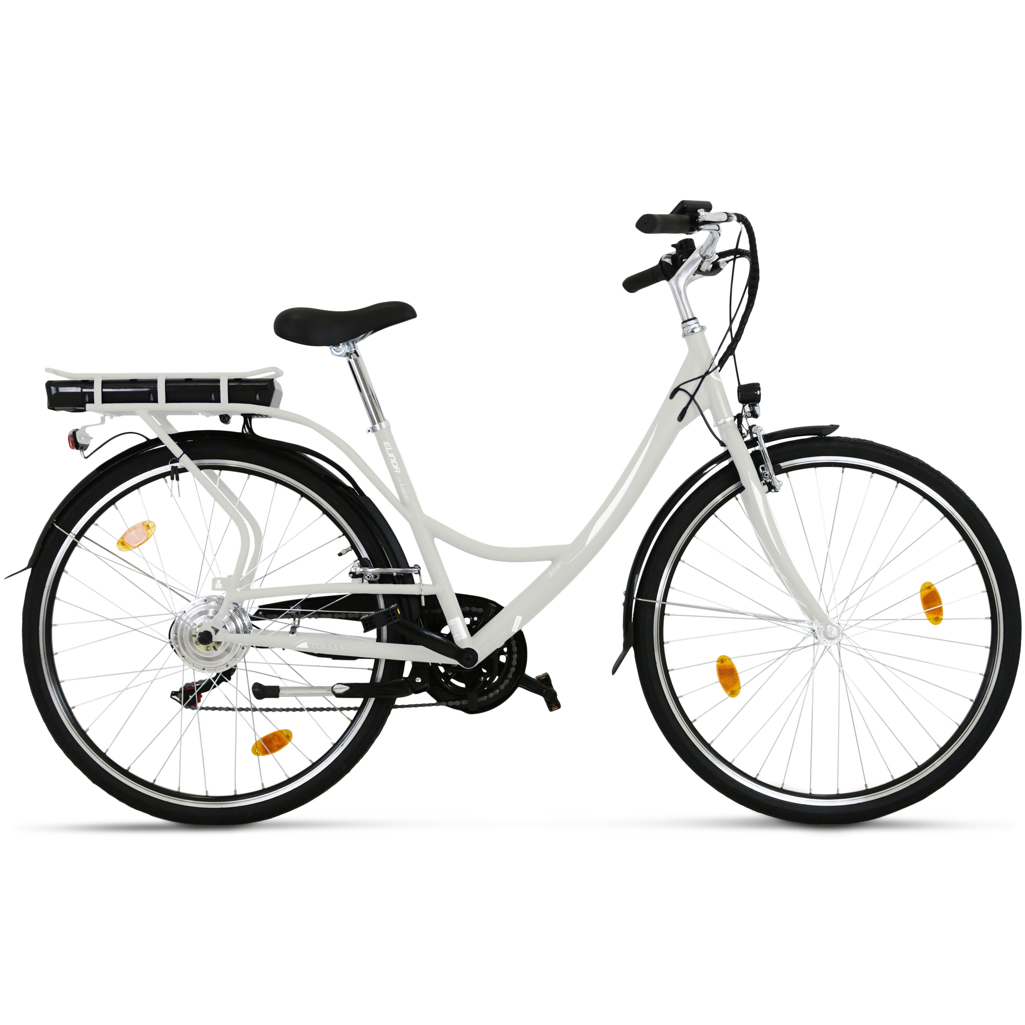 Elcykel Lyfco Dam 28" - Elinor 13 Ah Vit